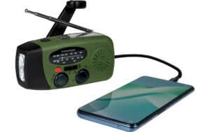 2156886_3 - Mediatech Thomson Emergency Radio RT260 Green, Solar, Flashlight, Powerbank