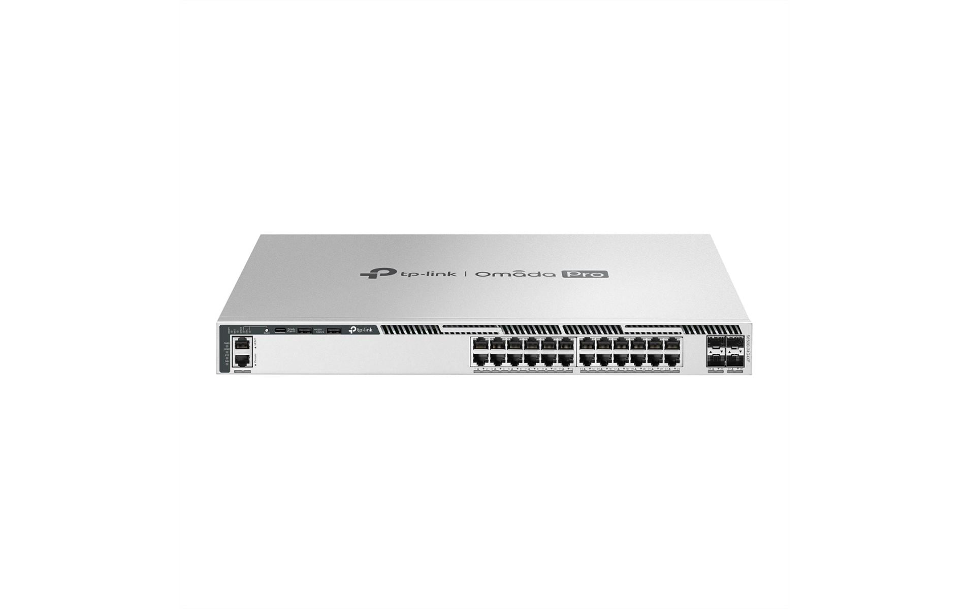 2157933 - Mediatech TP-Link Omada Campus 24 Port Stackable L3 Managed, 4x10G SFP+ Slots kaufen Schweiz | Mediatech.ch