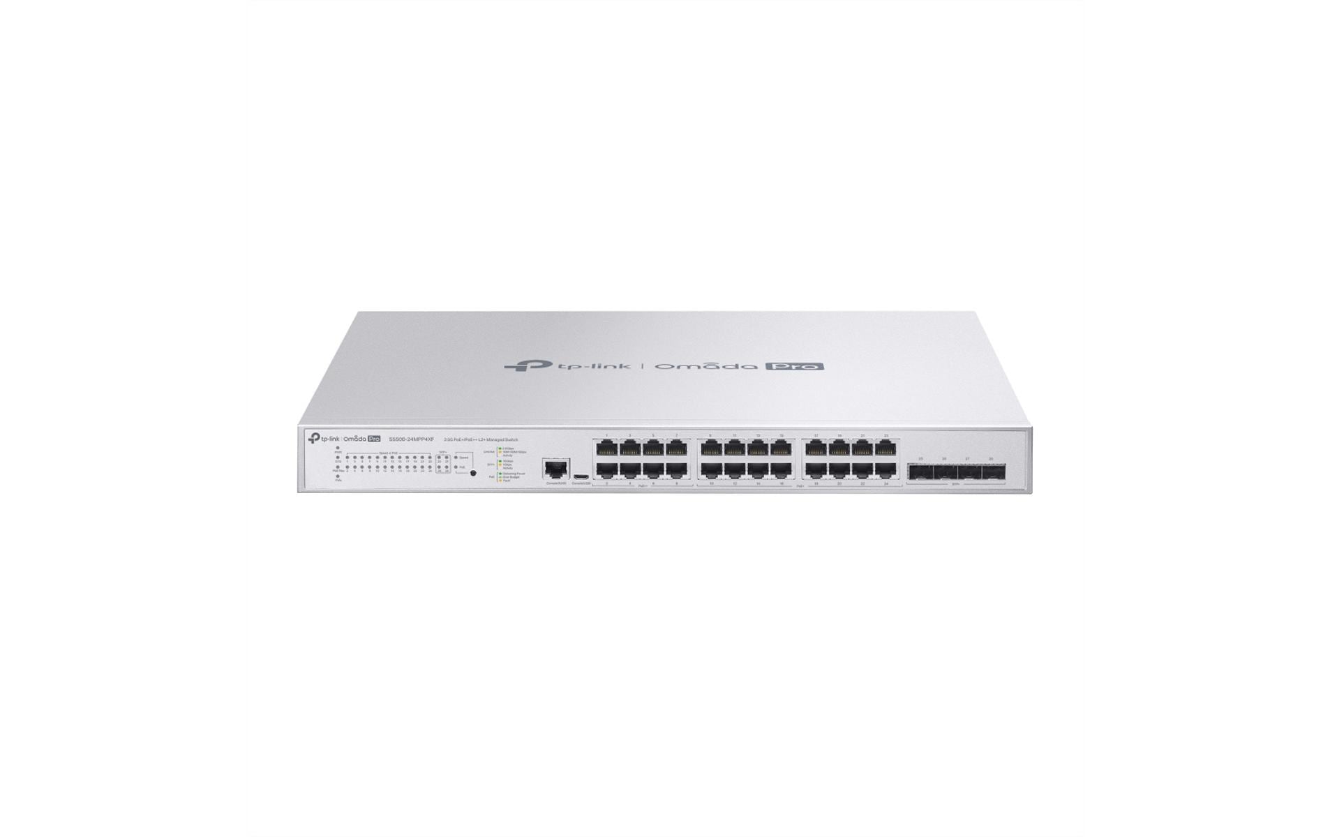 2157937 - Mediatech TP-Link Omada Campus 24 Port Switch L2+ Managed, 4x10G SFP+ Slots kaufen Schweiz | Mediatech.ch