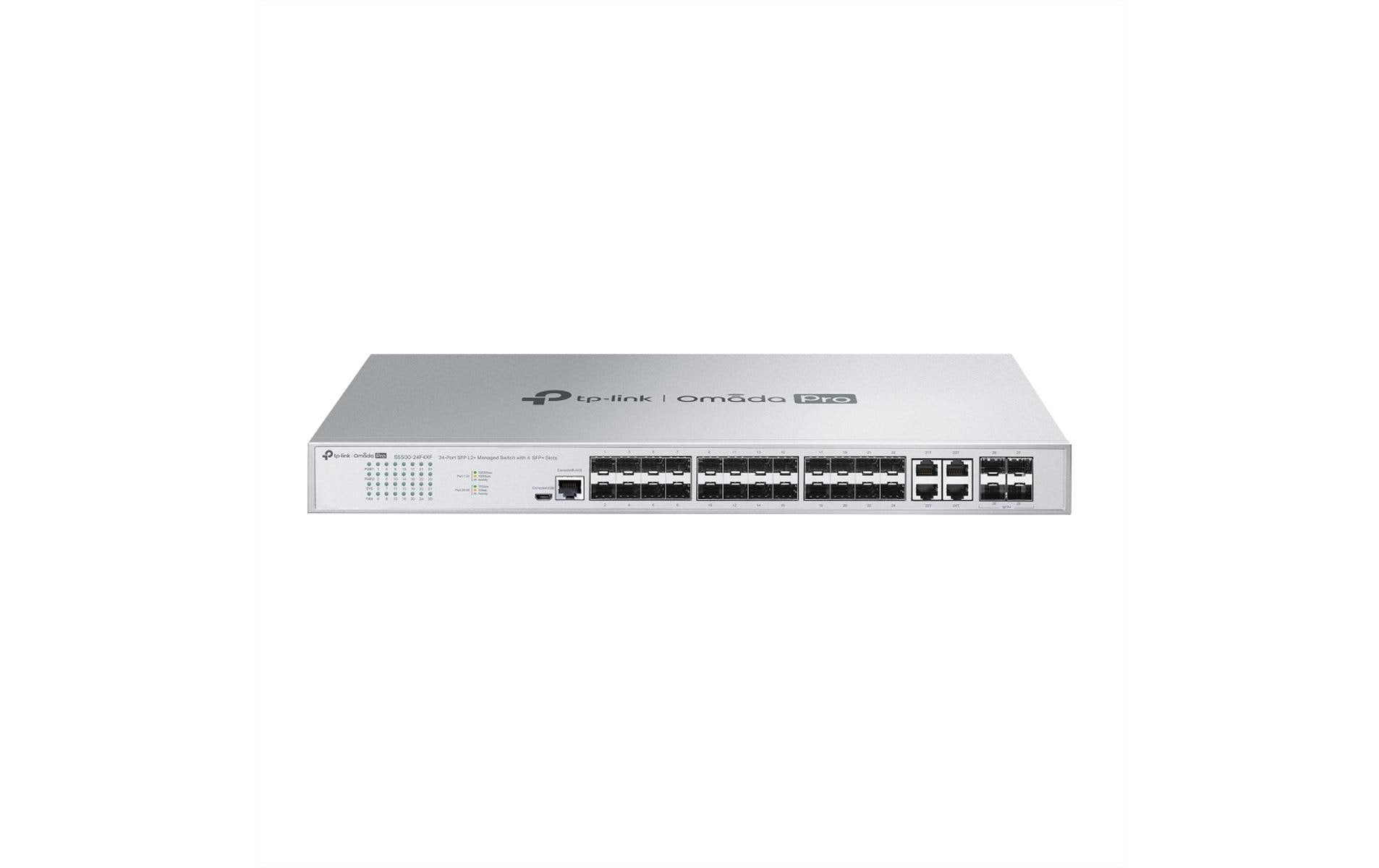 2157940 - Mediatech TP-Link Omada Campus 24 Port Switch L2+ Managed, 4x10G SFP+ Slots kaufen Schweiz | Mediatech.ch