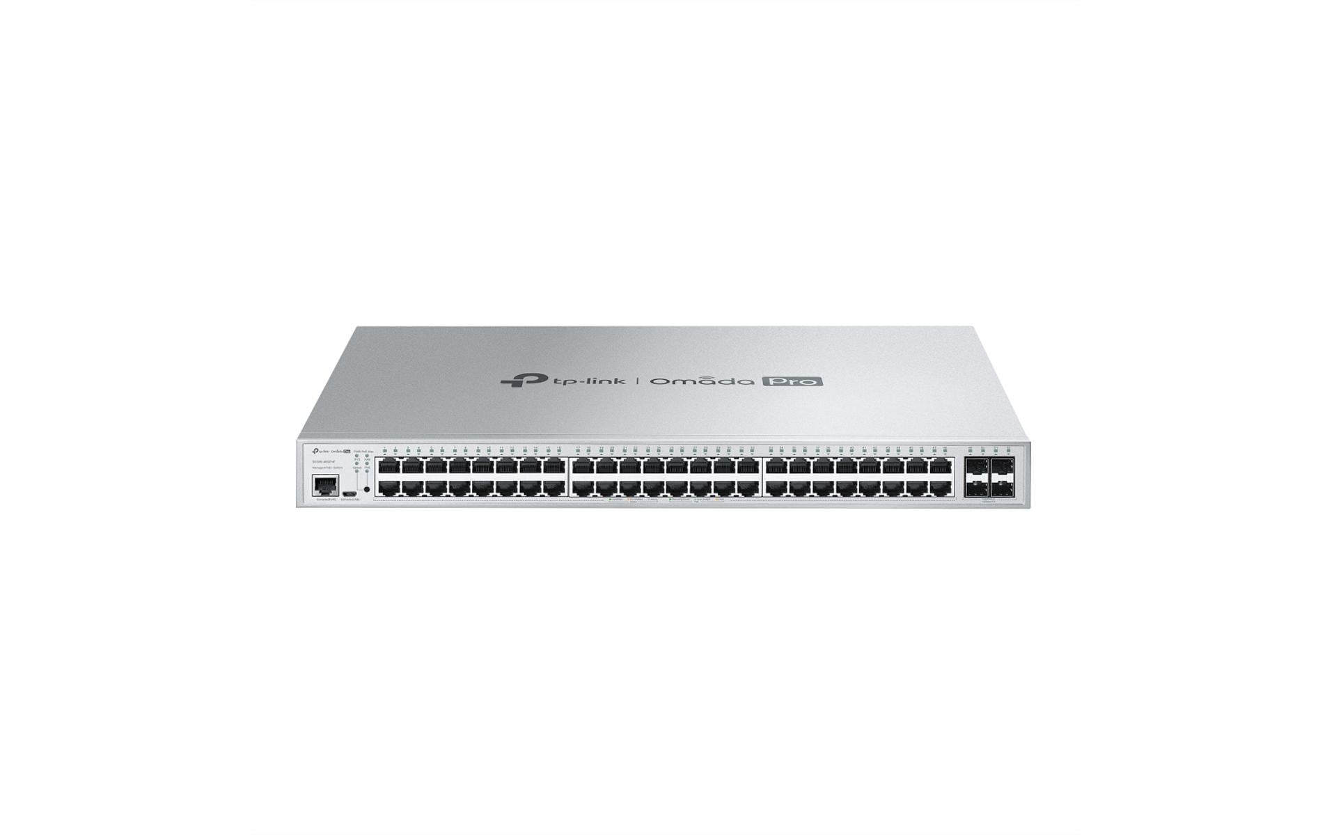 2157941 - Mediatech TP-Link Omada Campus 48 Port PoE+ Switch L2+ Managed, 4x Gigabit SFP Slots kaufen Schweiz | Mediatech.ch