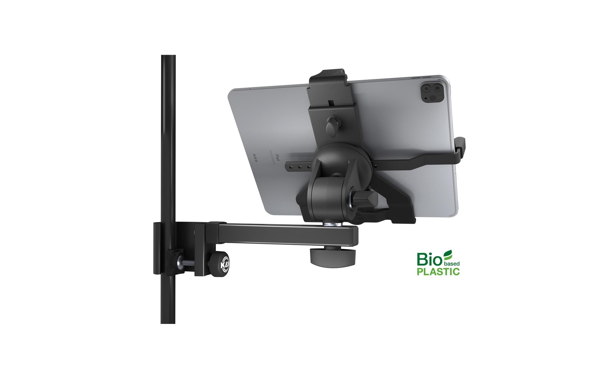 2158017_1 - Mediatech K&M 19743 Tablet-PC-Stativhalter schwarz, 10-16, Biobased