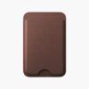 VONMÄHLEN Fabric Kickstand Wallet, Brown