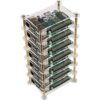 2158908 - Mediatech JOY-IT MAkerCase Tower RB-Case+19 8x 8xAcryl Platte, Abstandhalter, für 7x Pi