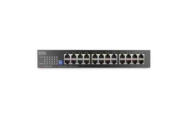 ZyXEL GS1100-24E V4: Gigabit-Switch unmanaged, lüfterlos, Layer 2