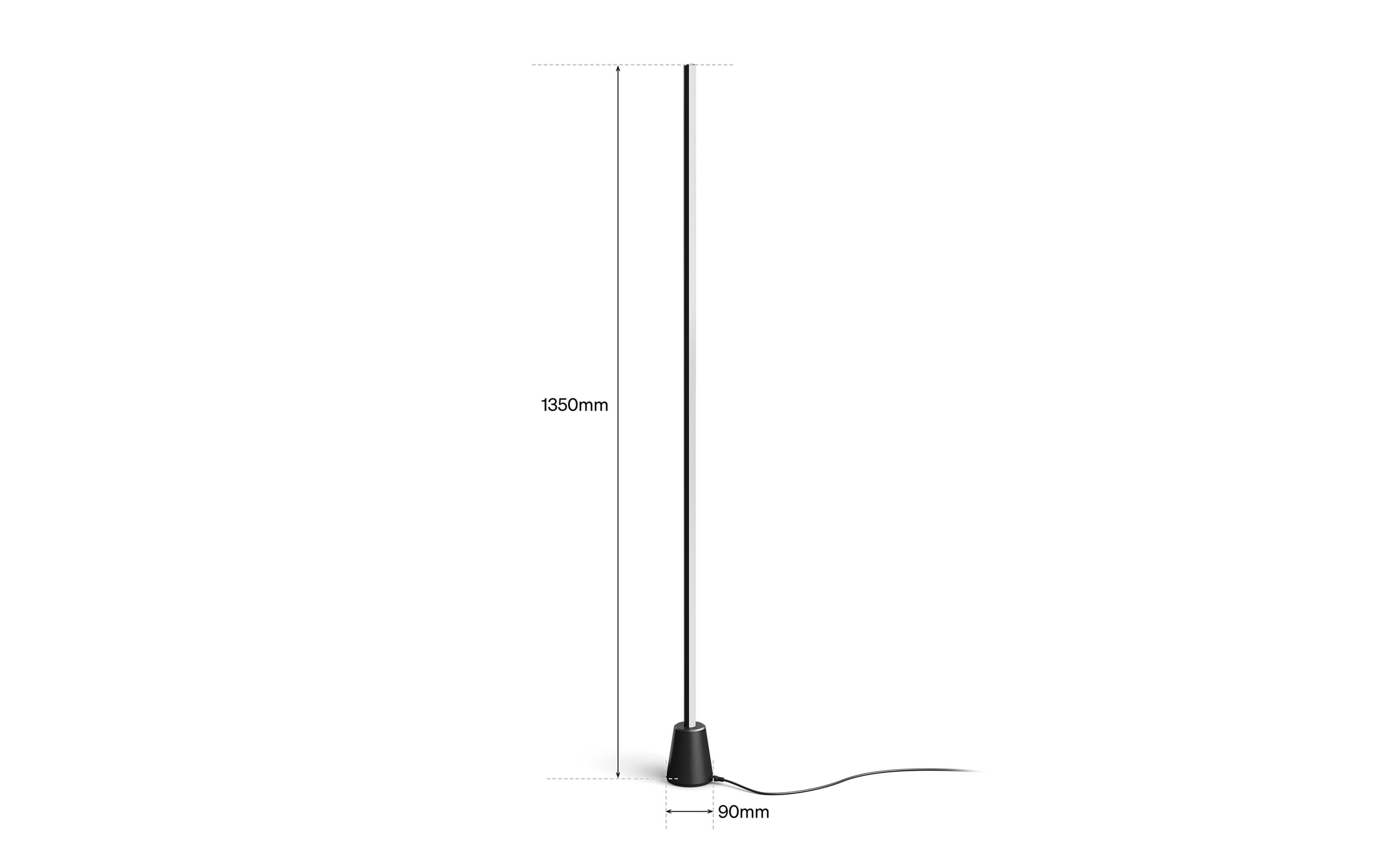 2159204 - Mediatech Philips Hue Gradient Play Floor large schwarz kaufen Schweiz | Mediatech.ch