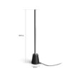 2159205 - Mediatech Philips Hue Gradient Play Table schwarz