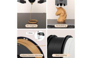 Soleyin Ultra PLA Matte Grau Mattes PLA 3D-Druck Filament 1kg