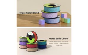 Soleyin Ultra PLA Matte Grau Mattes PLA 3D-Druck Filament 1kg