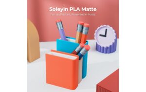 Soleyin Ultra PLA Matte Grau Mattes PLA 3D-Druck Filament 1kg