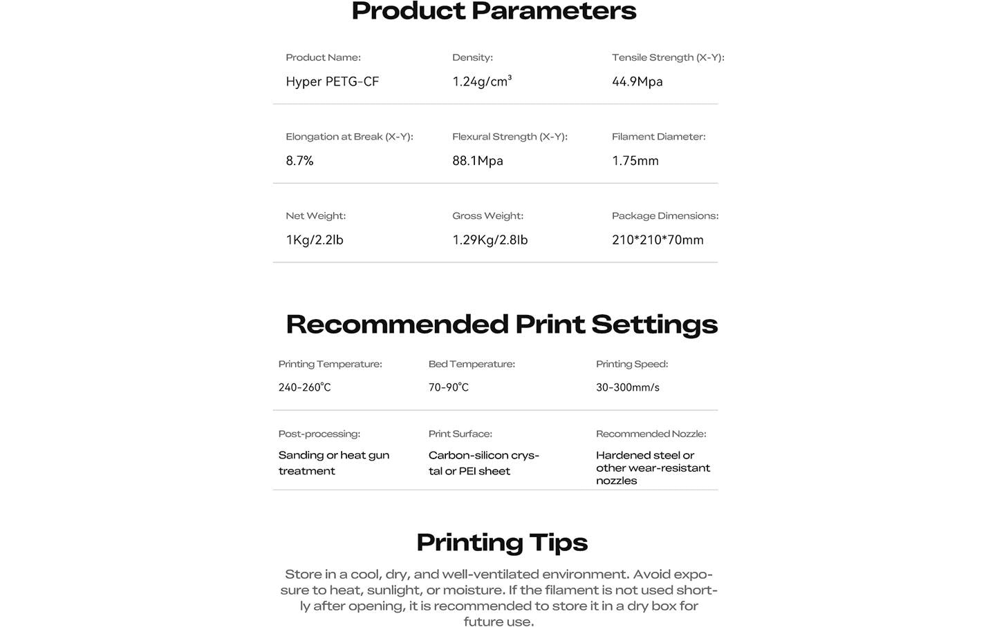 2159709_1 - Mediatech Creality Hyper PETG-CF Phantom Violett Carbonfaser PETG Filament