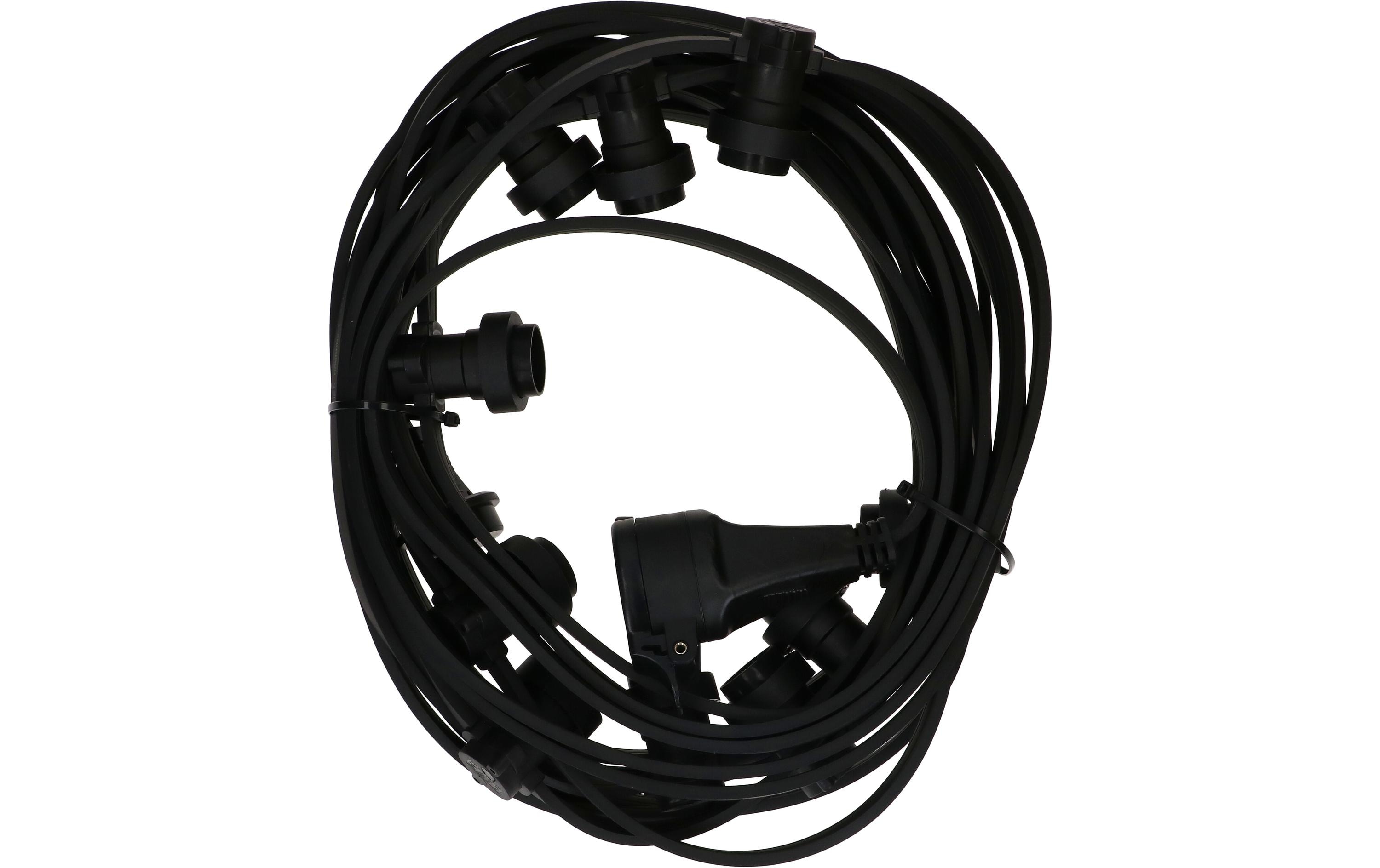 2159854_1 - Mediatech Lichterkette outdoor 10x E27 ILLU5X13 L=11.5m Typ 11 IP55