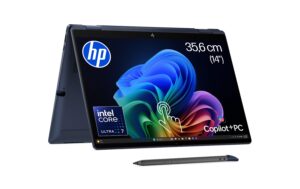 HP EB XFlipG2i 14 NGAI, U7 356H, 32, 1T, SV, 5G 14 WUXGA 800 SV AG TS, Pen, W11P, Blue, 3Y Ons