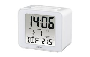 2160366 - Mediatech Hama Funkwecker Cube, Weiss -