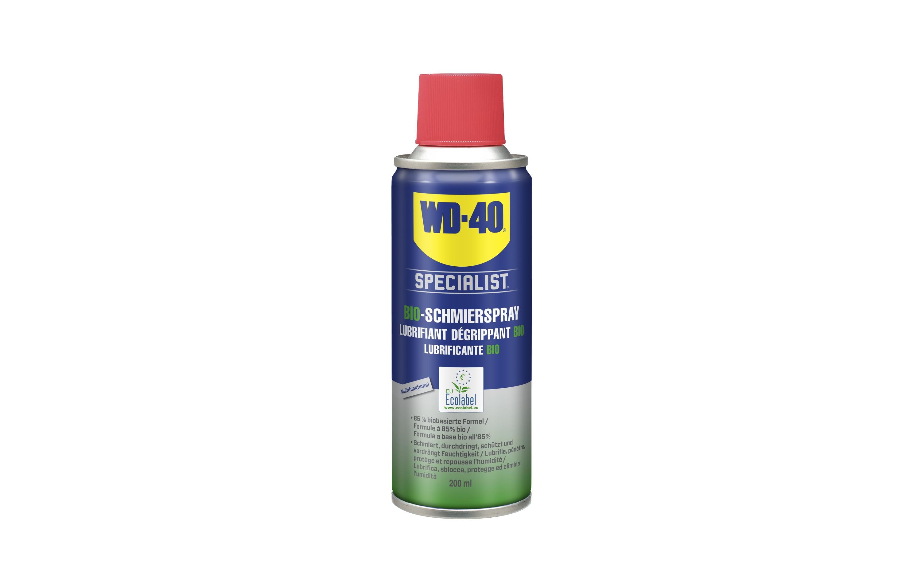 2160768 - Mediatech WD-40 Specialist Bio Schmierspray 200ml Bio Schmierspray EU Ecolabel kaufen Schweiz | Mediatech.ch