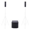2161468 - Mediatech DB Technologies Lautsprecher ES 503 1000 W Aktiv 3-Wege-System Schwarz