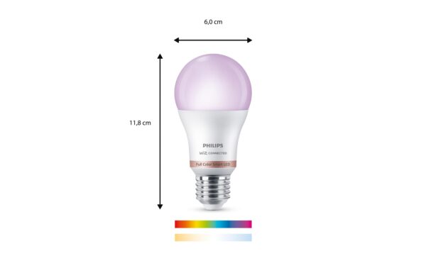 2162670_4 - Mediatech Philips PHI WFB 60W A60 E27 RGB 2PK + Remote