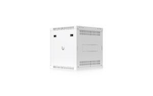 2163788_8 - Mediatech Ubiquiti Wandschrank 12HE 600mm tief, Glas mit Lüfter