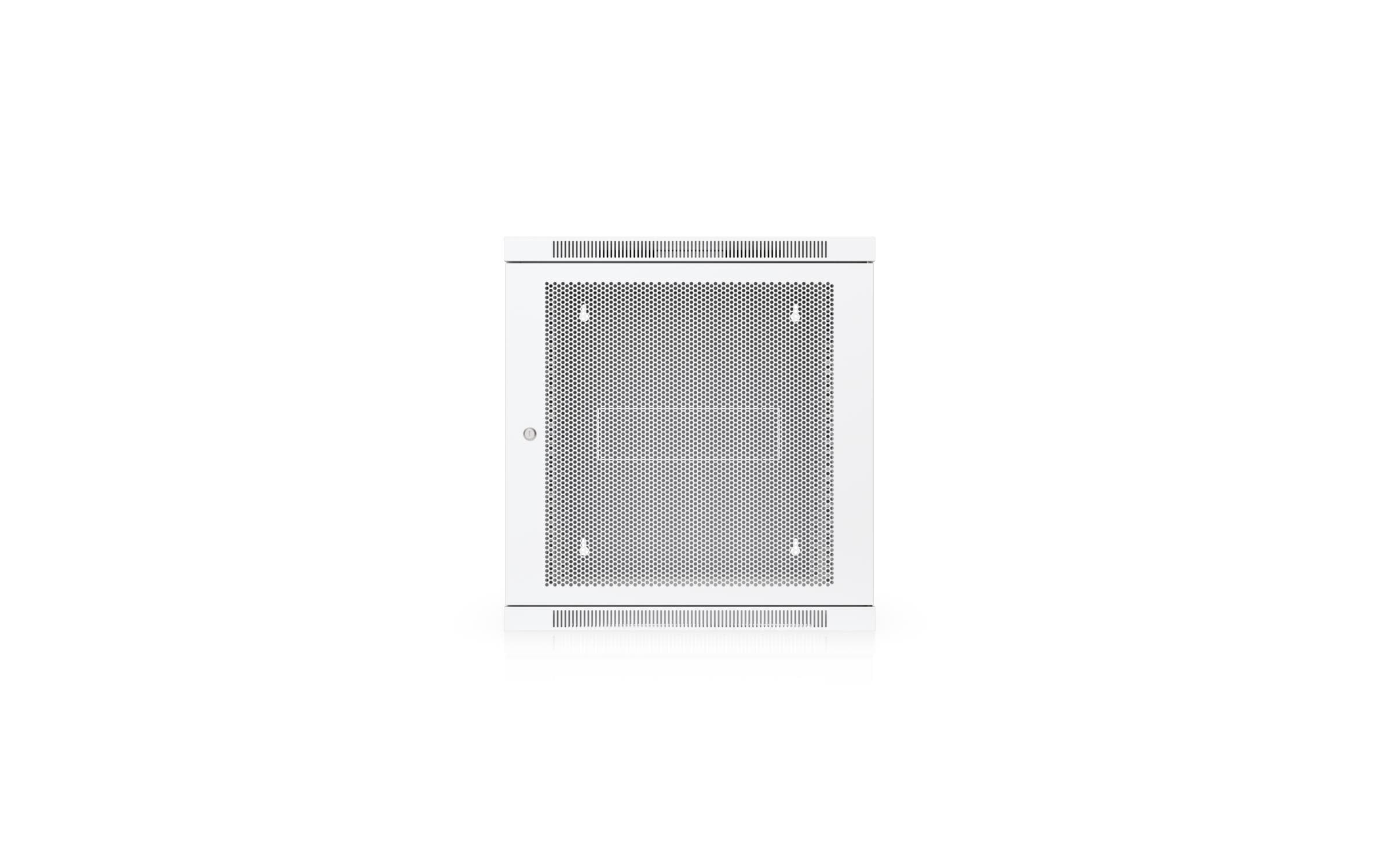 2163789 - Mediatech Ubiquiti Wandschrank 12HE 600mm swing perf mit Lüfter kaufen Schweiz | Mediatech.ch