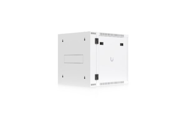 2163789_7 - Mediatech Ubiquiti Wandschrank 12HE 600mm swing perf mit Lüfter