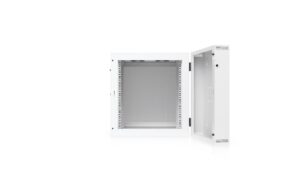 2163789_8 - Mediatech Ubiquiti Wandschrank 12HE 600mm swing perf mit Lüfter