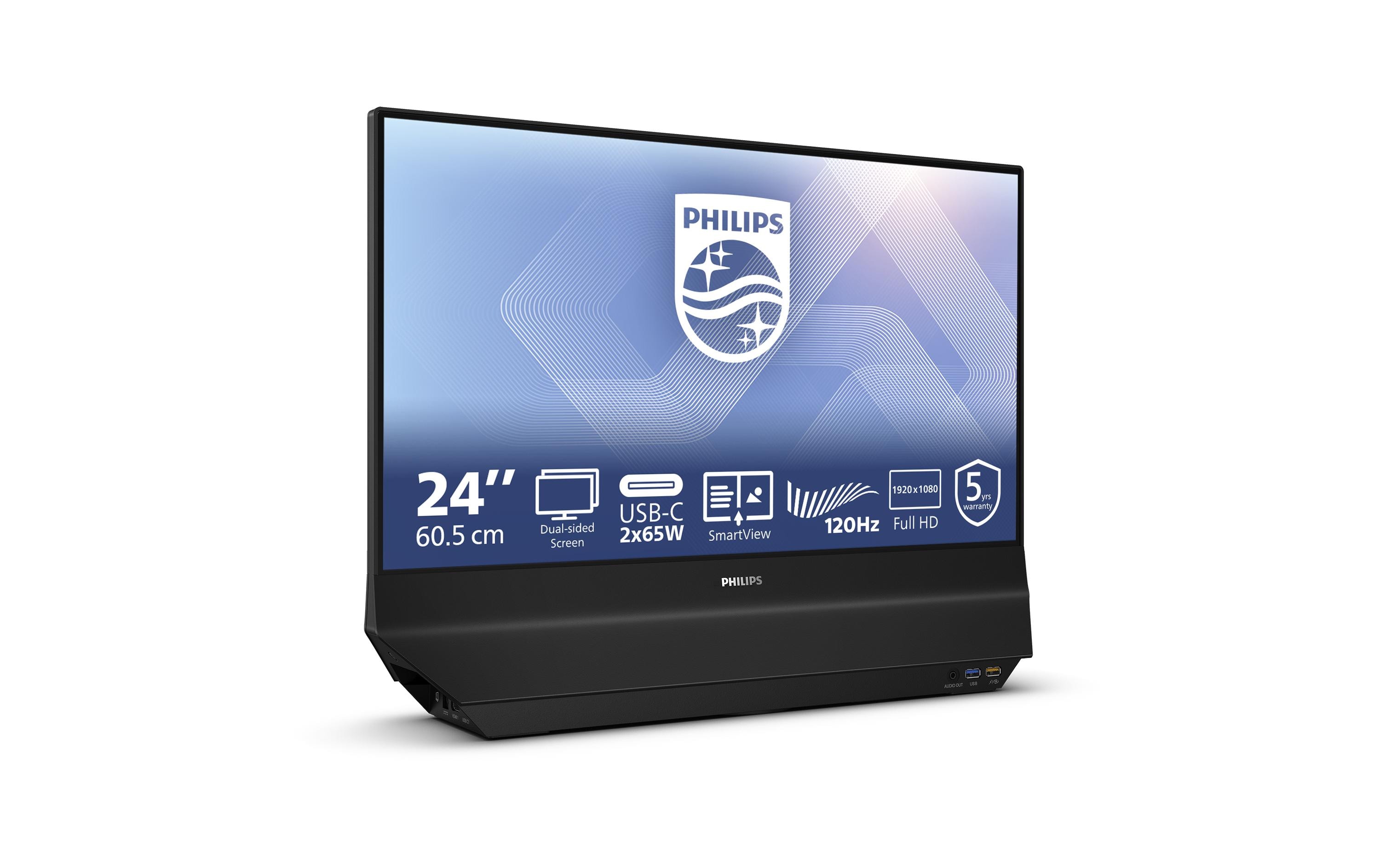 2164563 - Mediatech Philips 2x 23.8 24B2D5300/00, 1920x1080 HDMI, 2x65W PD Dual Mode, Speaker kaufen Schweiz | Mediatech.ch