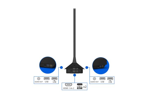 2164563_3 - Mediatech Philips 2x 23.8 24B2D5300/00, 1920x1080 HDMI, 2x65W PD Dual Mode, Speaker