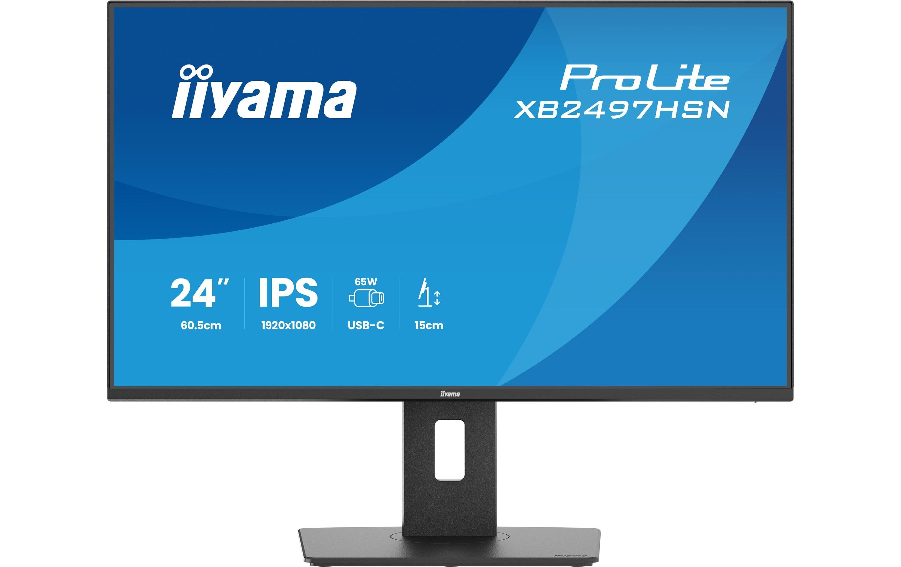 2168388 - Mediatech IIYAMA 24 XB2497HSN-B1 IPS-panel, 1920x1080, HDMI kaufen Schweiz | Mediatech.ch