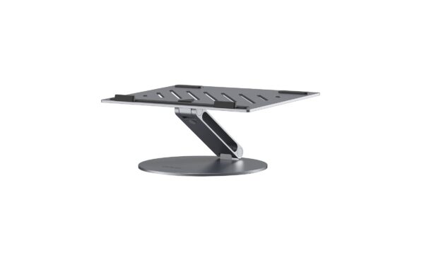4SMARTS Ständer ErgoPro + Dock, Grau Laptop/Tablet, 6-in-1 USB-C Dock