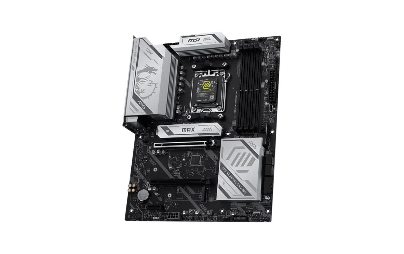 2170145_1 - Mediatech MSI MAG X870E GAMING MAX WIFI ATX, 4x DDR5 UDIMM, 4x SATA 6G, 3x M.2