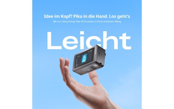 Creality Pika 3D-Scanner Kabellos Präziser 3D-Scanner mit KI