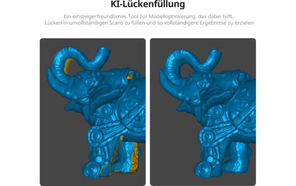 Creality Pika 3D-Scanner Kabellos Präziser 3D-Scanner mit KI