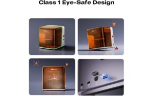 Creality Falcon A1C 5W Lasergravierer Klasse 1 Laser mit Autofokus