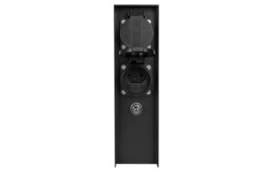 2171350_1 - Mediatech Steffen GardenLine Steckdosensäule mit 2 Aussensteckdosen T13 IP55, sz
