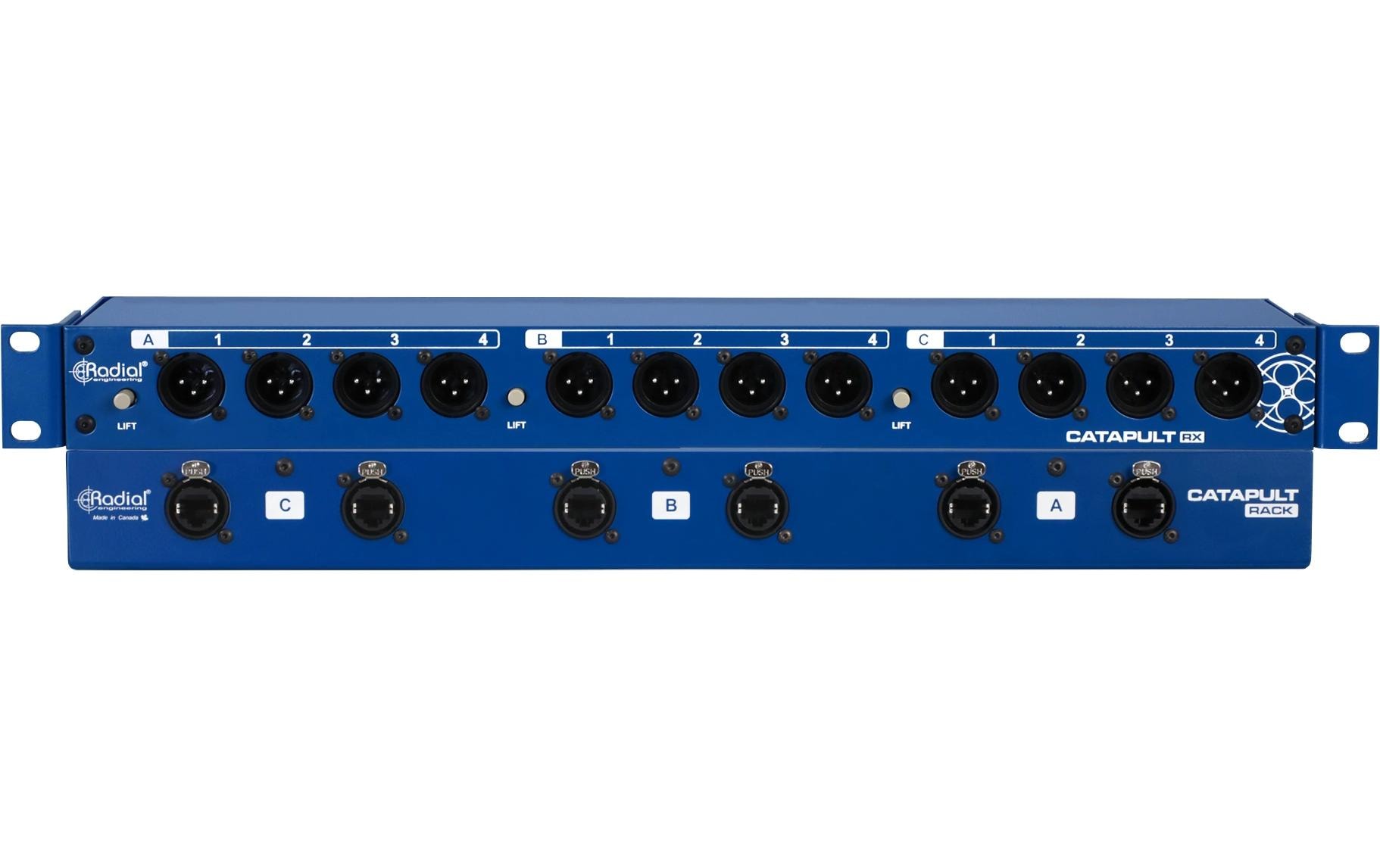 2171533 - Mediatech Radial Catapult Rack 12-Kanal, CAT5
