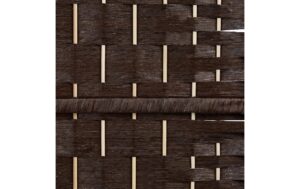 2173706_4 - Mediatech relaxdays Paravent Holz, 3-teilig, Dunkelbraun