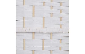2173707_4 - Mediatech relaxdays Paravent Holz, 3-teilig, Weiss