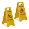 2173741 - Mediatech relaxdays Achtung Rutschgefahr 2er Set