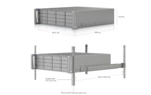 Ubiquiti ENAS: 3HE 16-Bay NAS Storage, ZFS 2x 25GE, 64GB ECC,  iSCSI, RAID-Z1-Z3,2xPSU