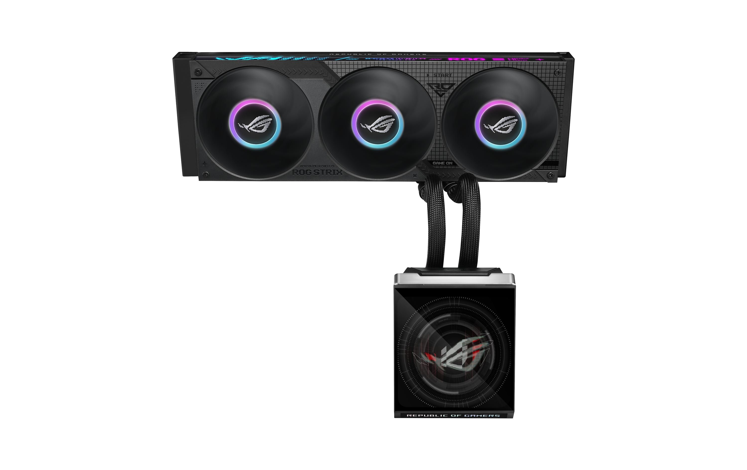 2175191 - Mediatech Asus ROG STRIX SLC IV 360 ARGB LCD BLK Liquid CPU Cooler, IPS LCD, 3x120mm ARGB kaufen Schweiz | Mediatech.ch
