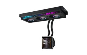 2175191_3 - Mediatech Asus ROG STRIX SLC IV 360 ARGB LCD BLK Liquid CPU Cooler, IPS LCD, 3x120mm ARGB