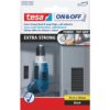 2176821 - Mediatech tesa Klettband On&Off Extra Strong 0.05m x 100mm, Schwarz