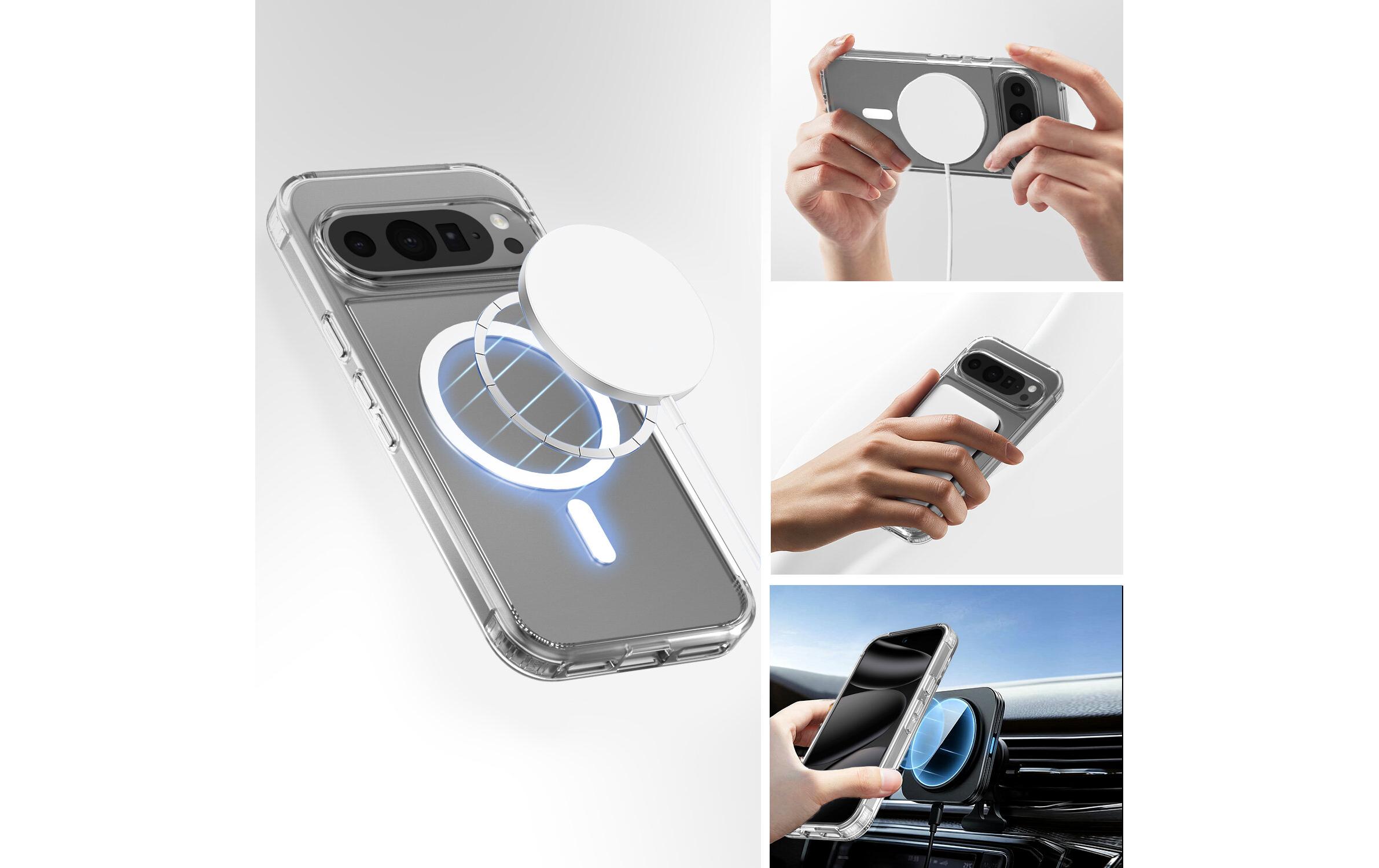 2178636_1 - Mediatech 4SMARTS 360° Premium Protection Set, Qi2 Pixel 11 / 11 Pro / 10 Pro / 9 Pro