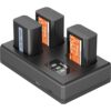 2179603 - Mediatech SmallRig Camera Battery Kit for Sony NP-FW50