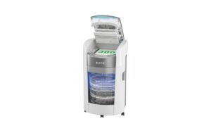 Leitz IQ OptiMax Autofeed 300X P-4, 300 Blatt, grau/weiss