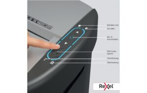 2183649_5 - Mediatech Rexel ShredMax Autofeed 300X P-4, 300 Blatt, schwarz