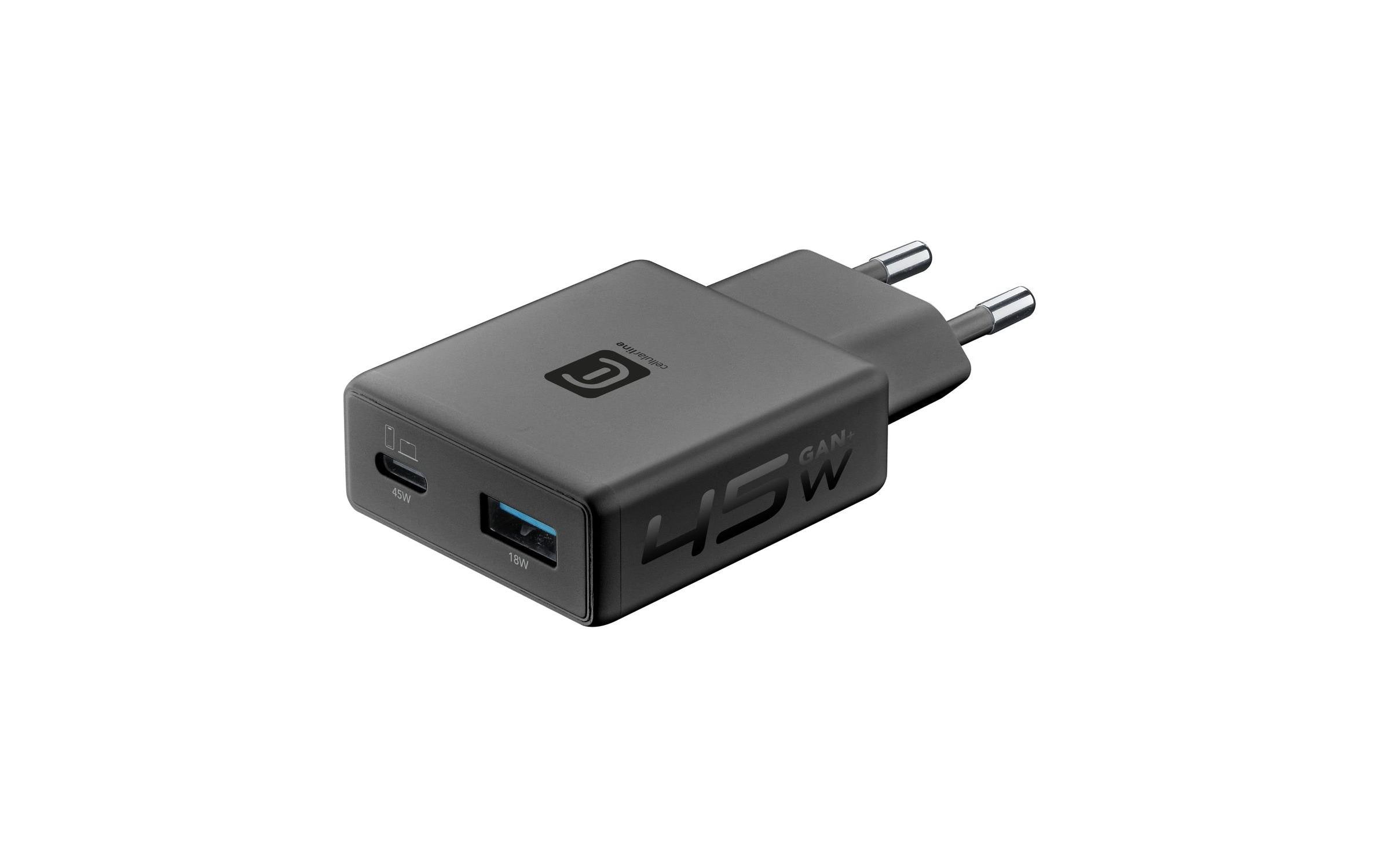 2185324 - Mediatech Cellular Line Power Charger Lite 45W Slim Dual kaufen | Mediatech.ch