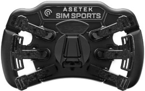 Asetek SimSports Invicta Formula USB-C, 4.3 Zoll LCD, Kohlefaser, Aluminium