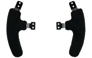 Asetek SimSports Handle Wildleder, Schwarz