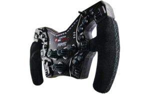 Asetek SimSports Handle Wildleder, Schwarz